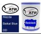 Preview: Mazda, Baikal Blue, DD: 500ml Lackdose, von ATW Autoteile West.